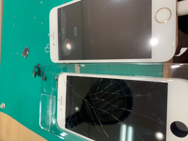 【板橋区】iPhone6s 液晶破損＋ガラス割れ