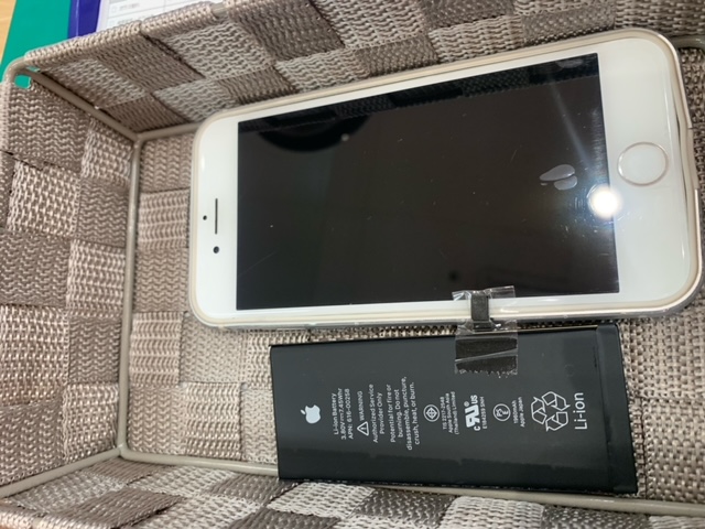 板橋区　iPhone7　バッテリー劣化交換　