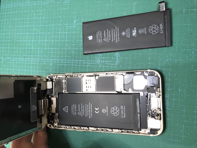 千葉県松戸市よりお越しのiPhone6Sバッテリー交換のお客様！！