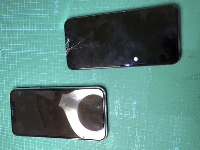足立区日ノ出町よりお越しのiPhoneXSガラス割れのお客様！！