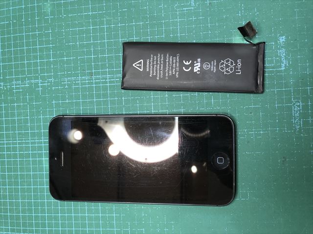 墨田区墨田よりお越しのiPhone5バッテリー交換のお客様！！