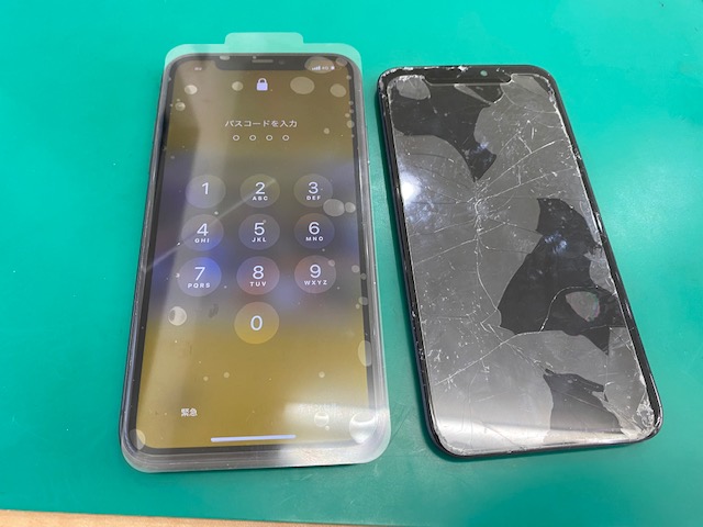 【葉山】 iPhone 11の画面交換