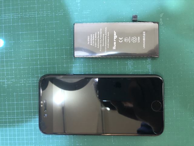 埼玉県越谷市よりお越しのiPhoneSE2バッテリー交換のお客様！！