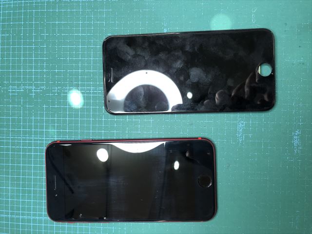 千葉県柏市よりお越しのiPhoneSe2液晶不良のお客様！！