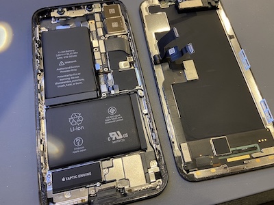 iPhoneXは最短15分でバッテリー交換が可能です！