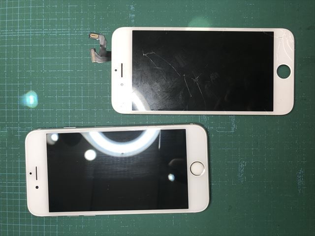 足立区中央本町よりお越しのiPhone6Sガラス割れ修理のお客様！！