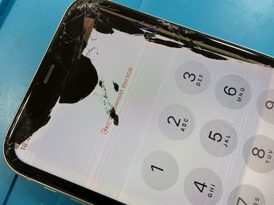 iPhone11の画面割れ修理