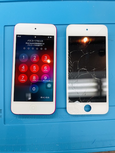 [名古屋今池店]iPodTouch 第７世代　画面割れ修理