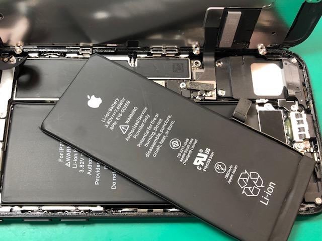 【埼玉県 志木市】iPhone修理 イオン板橋店 7バッテリー交換