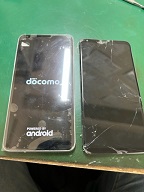 Android修理も対応致します。LG V30+画面修理