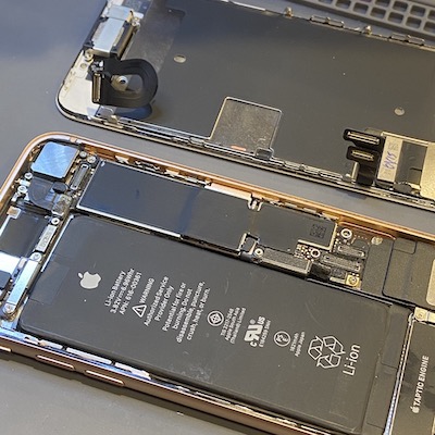 iPhone8 バッテリー交換 データそのまま&最短15分