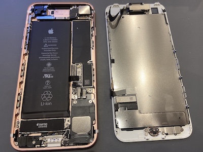 根強い人気のiPhone7のバッテリー交換