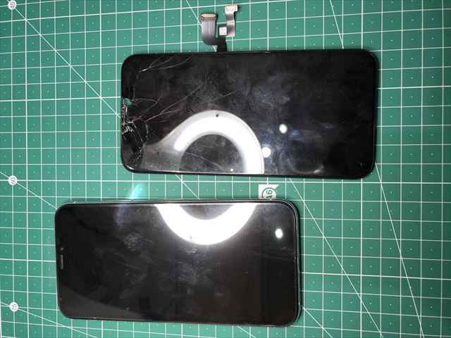 葛飾区堀切よりお越しのiPhoneXSガラス割れ修理のお客様！！
