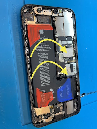 《守山区》iPhone11Proのバッテリー交換修理は即日40分ほど