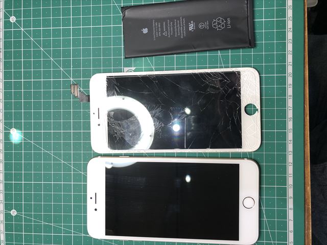 足立区千住よりお越しのiPhone6Pガラス割れ修理のお客様！！