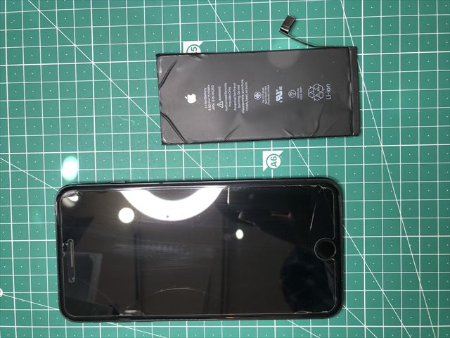 足立区舎人よりお越しのiPhone7Pバッテリー交換のお客様！！