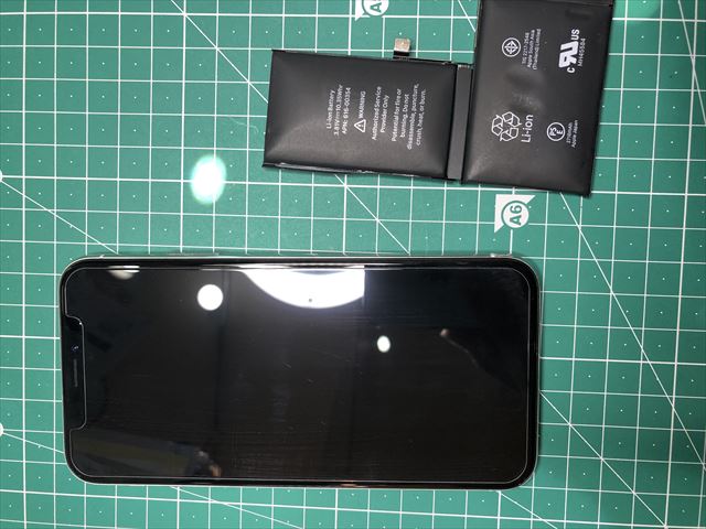 茨城県守谷市よりお越しのiPhoneXバッテリー交換のお客様！！
