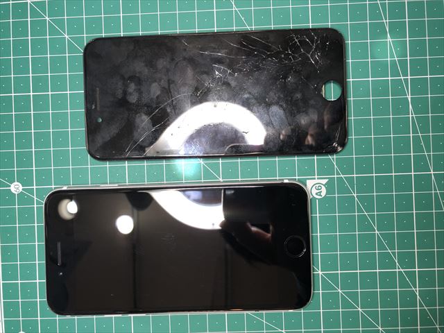 足立区足立よりお越しのiPhoneSE2ガラス割れ修理のお客様！！