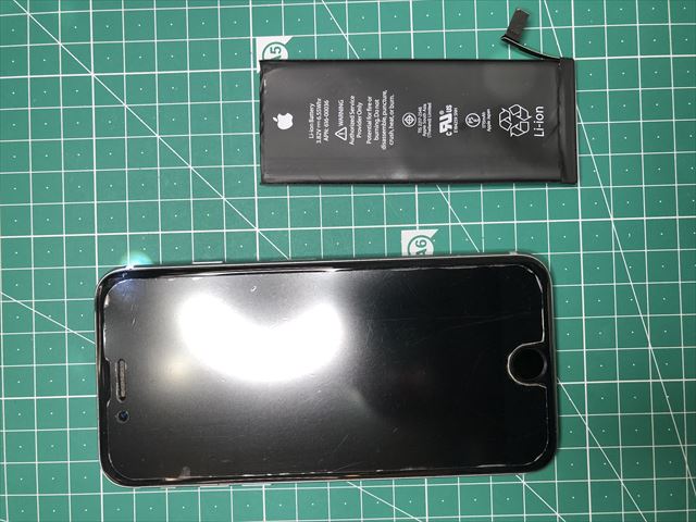 台東区東浅草よりお越しのiPhone6Sバッテリー交換のお客様！！