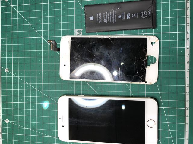 足立区足立よりお越しのiPhone6Sガラス割れ修理のお客様！！