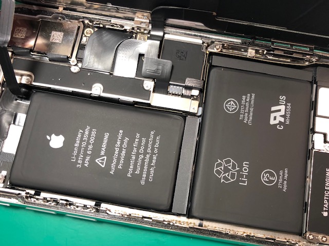iPhone修理 イオン板橋店 Xバッテリー交換【練馬区】