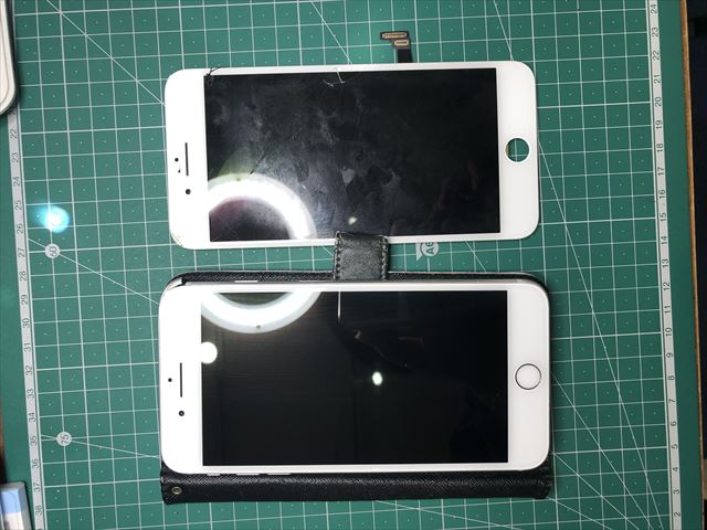 埼玉県越谷市よりお越しのiPhone8P液晶不良修理のお客様！！