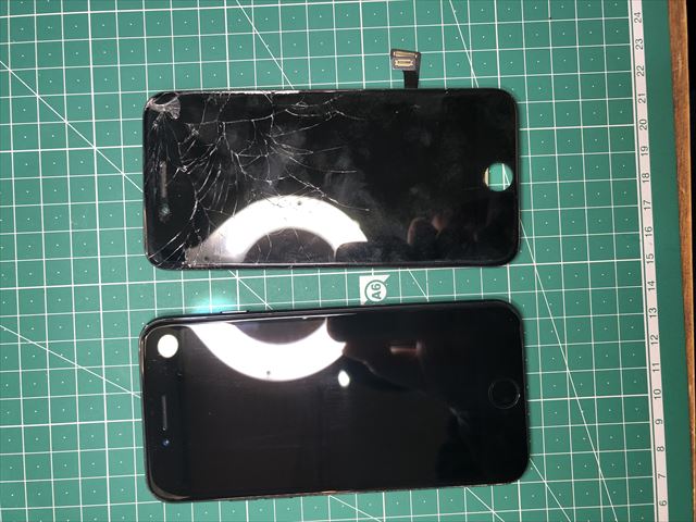 足立区綾瀬よりお越しのiPhone7ガラス割れ修理のお客様！！