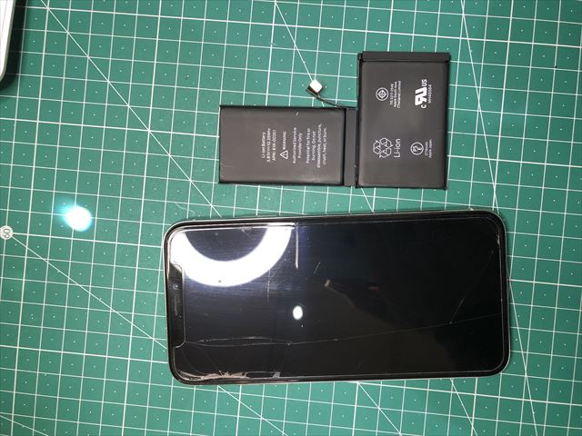 葛飾区堀切よりお越しのiPhoneXバッテリー交換のお客様！！