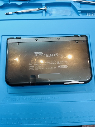 NEW NINTENDO 3DSLL スライドパット反応が悪い修理