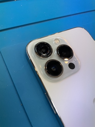 iPhone13Proリアカメラレンズ割れ修理は最短で60分