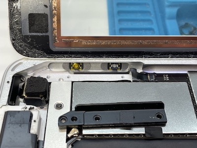 iPad5音量ボタンが押しづらい場合の修理方法