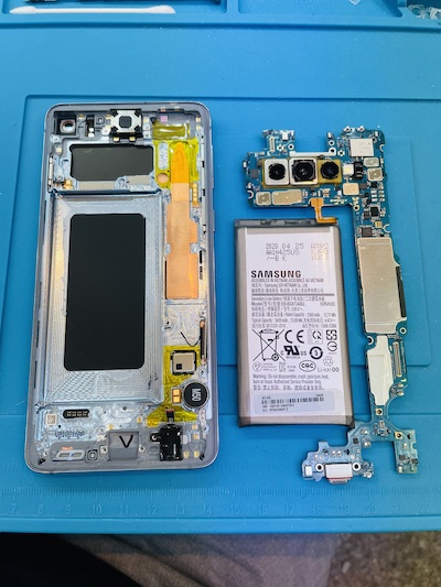 Galaxy S10画面割れ修理は部品お取り寄せで修理可能です!