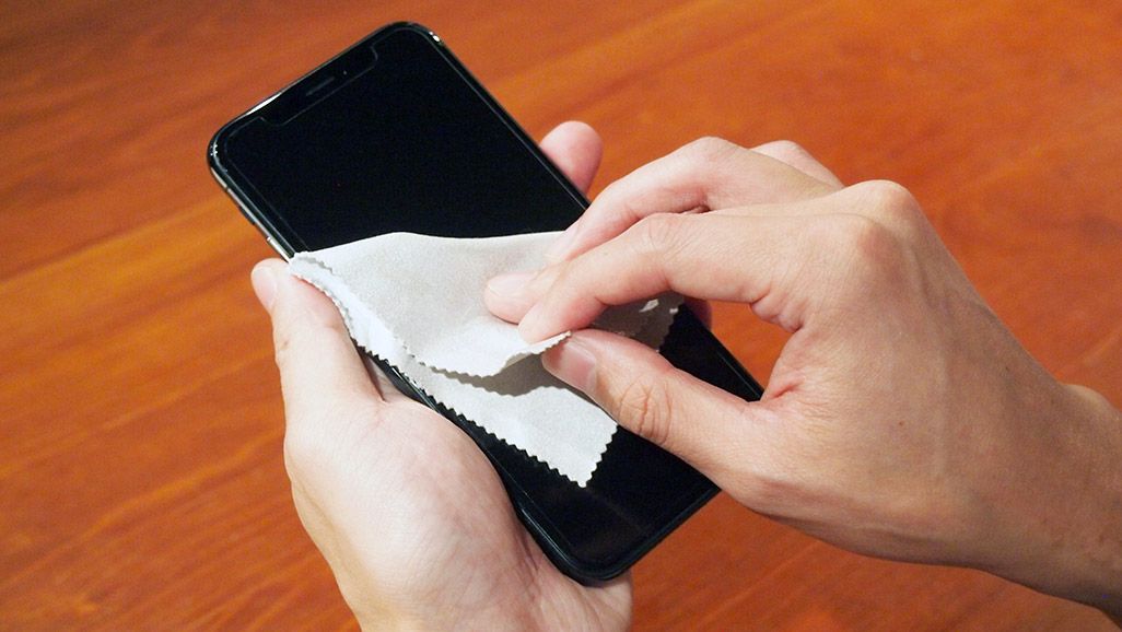 スマホの掃除方法のNG掃除について