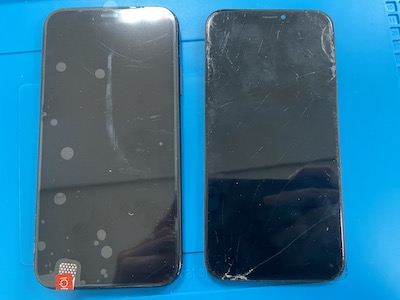 iPhone11の画面割れ修理！