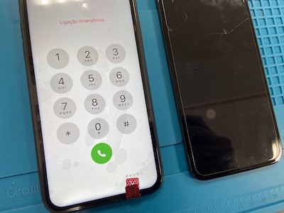 iPhone11の画面修理しました！