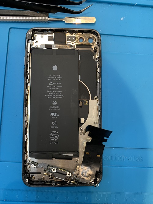 【iPhone8Plus】のマイク不良が修理完了!