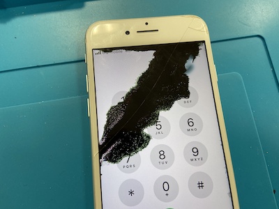 iPhone7液晶漏れ修理