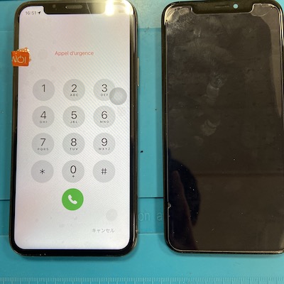 iPhoneXSの画面修理即日で出来ます！