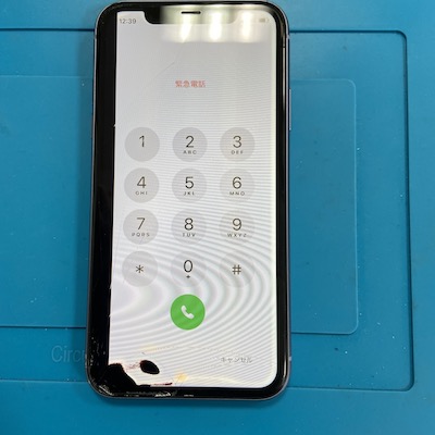 iPhone11の画面割れでお客様来店！