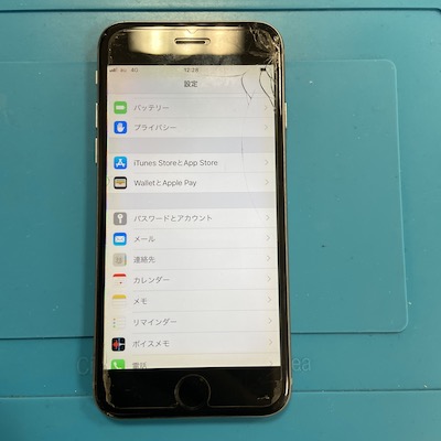 iPhone6の画面割れ修理で来店！