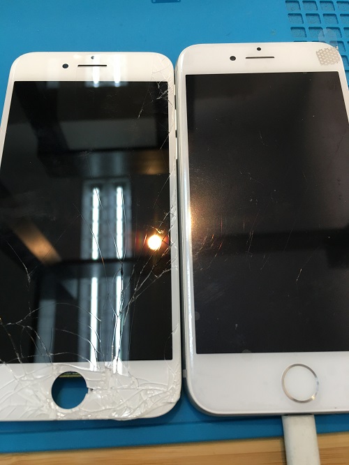 【iPhone7】の画面交換が30分で修理完了!