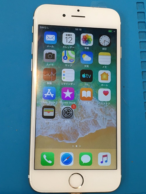 【iPhone 6】のフロントパネル交換が修理完了!