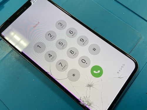 iPhoneは画面が割れても最短30分程度で修理できます!