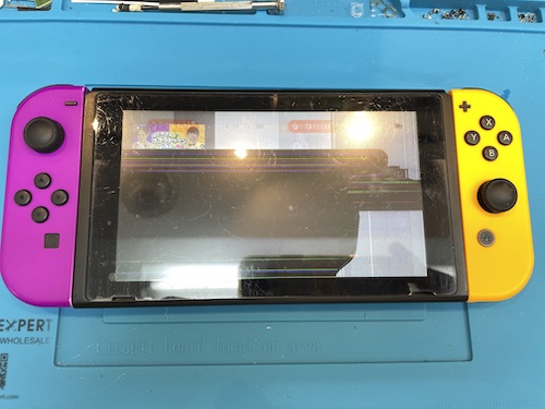 ニンテンドースイッチの液晶割れの修理は即日修理対応可能です