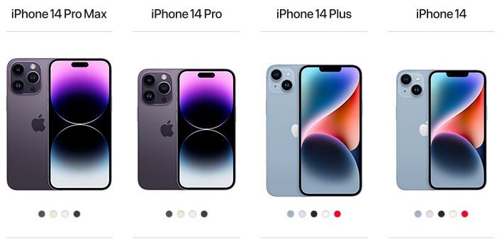 iPhone14シリーズ発売