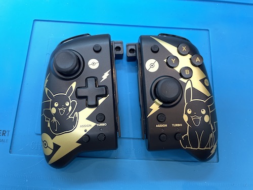 SwitchのグリップコントローラTurboボタンが勝手に設定される