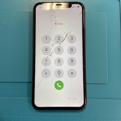 iPhone11Proの画面割れ修理しました！