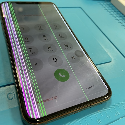 落として壊れたiPhone11ProMaxを修理しました！
