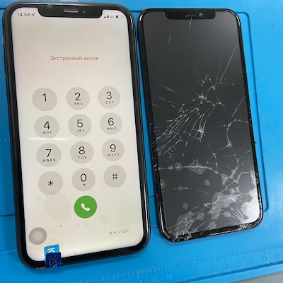 iPhone11の画面修理でお客様来店！