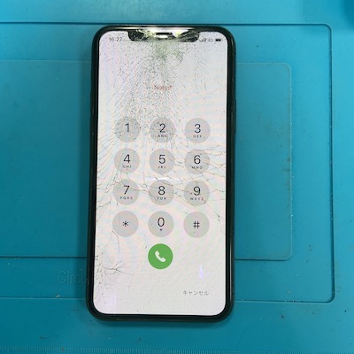 iPhone11の画面割れでお客様ご来店！